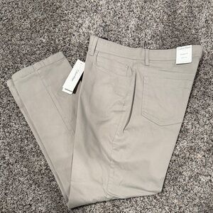 Calvin Klein Men's Light Taupe Chinos